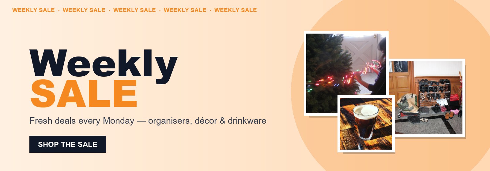 Banner: Weekly Sale