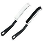 Gap Cleaning Brush Set 2 Piece Narrow Groove & Corner Scrubber-pack of 2-househub